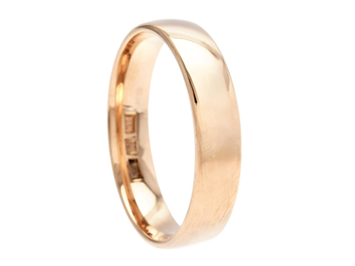 Smycken, SLÄT RING, 18K guld