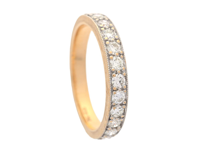 Smycken, ALLIANSRING, 18K guld