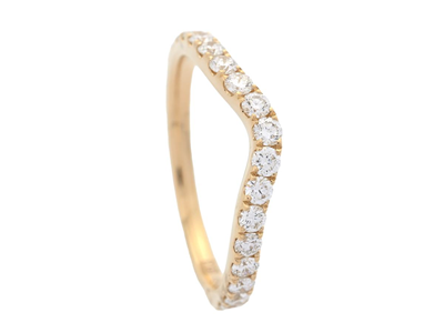 Smycken, JACKETRING, 18K guld