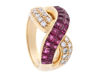 Smycken, RING, 18K guld