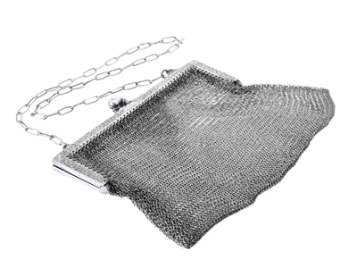 Accessoarer, VÄSKA, vitmetall