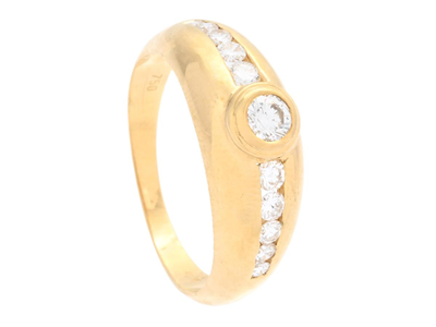 Smycken, RING, 18K guld