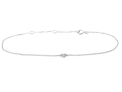 Smycken, ARMBAND, 18K vitguld