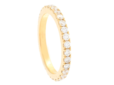 Smycken, ALLIANSRING, 18K guld