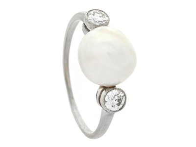 Smycken, RING, platina