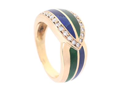 Smycken, RING, 18K guld