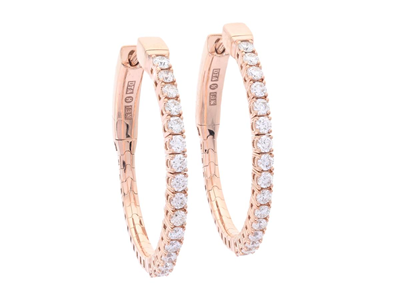 Smycken, ÖRRINGAR, 18K roséguld