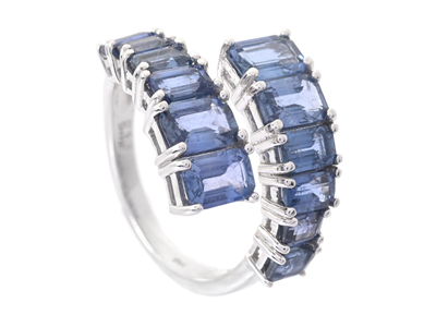 Smycken, RING, 18K vitguld