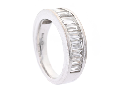 Smycken, RING, 18K vitguld