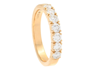 Smycken, ALLIANSRING, 18K guld