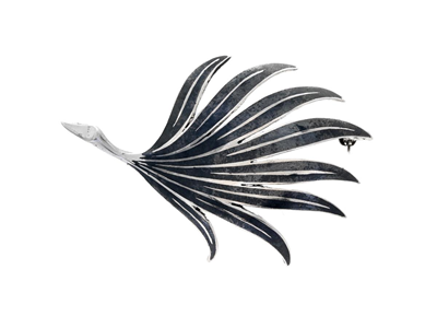 Smycken, BROSCH, sterlingsilver