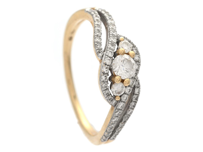 Smycken, RING, 18K guld