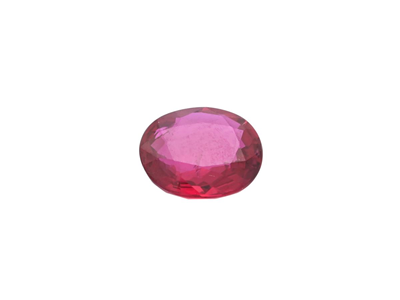 Ädelstenar, RUBIN, ovalslipad 1,51 ct