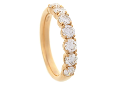 Smycken, ALLIANSRING, 18K guld