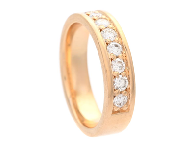 Smycken, ALLIANSRING, 18K guld