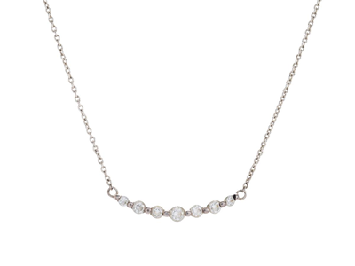 Smycken, COLLIER, silver