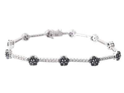 Smycken, ARMBAND, 14K vitguld