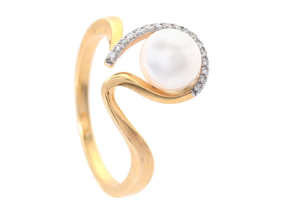 Smycken, RING, 18K guld