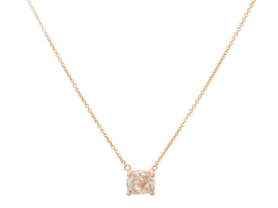 Smycken, ENSTENSCOLLIER, 18K guld