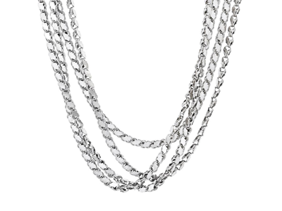 Smycken, HALSKEDJA, silver