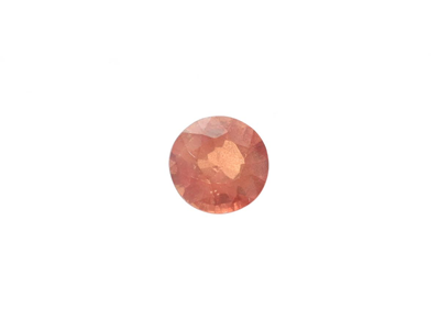 Ädelstenar, ORANGE SAFIR, rund