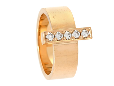 Smycken, RING, 18K guld