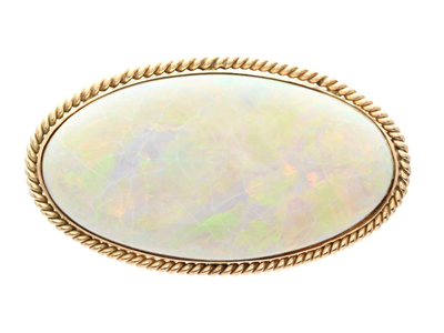 Smycken, BROSCH, ca 12K guld