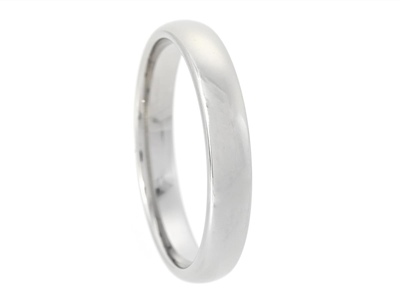 Smycken, SLÄT RING, platina 950