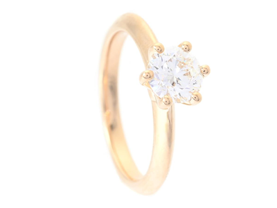 Smycken, ENSTENSRING, 18K guld