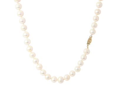 Smycken, PÄRLCOLLIER, odlade pärlor