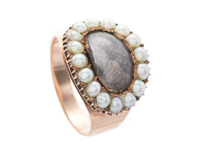 Smycken, RING, 9K guld