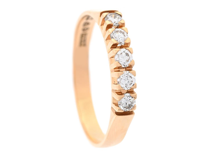 Smycken, ALLIANSRING, 18K guld