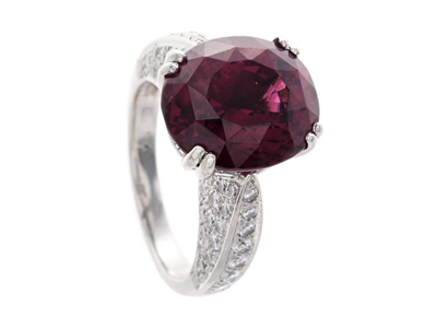 Smycken, RING, 18K vitguld
