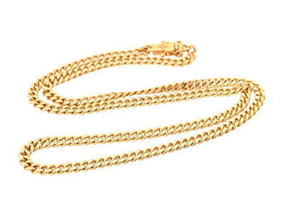 Smycken, HALSKEDJA, 18K guld