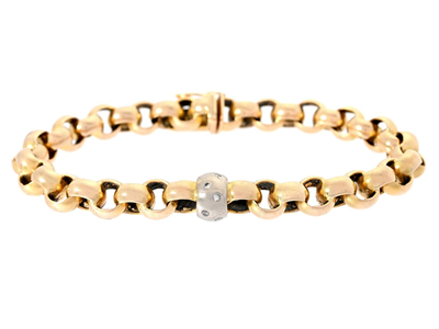 Smycken, ARMBAND, 18K guld/vitguld