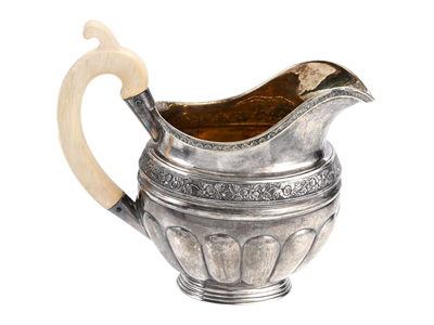 Silver, GUSTAV LINDGREN, gräddkanna