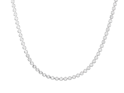 Smycken, COLLIER, 18K vitguld