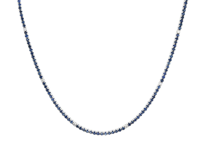 Smycken, RIVIERECOLLIER, 18K vitguld