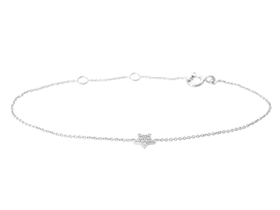Smycken, ARMBAND, 18K vitguld