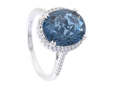 Smycken, RING, 18K vitguld