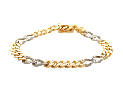 Smycken, ARMBAND, 18K guld/vitguld