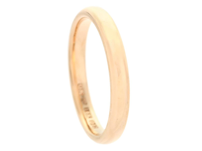 Smycken, SLÄT RING, 18K guld