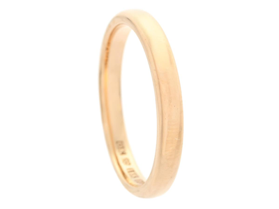 Smycken, SLÄT RING, 18K guld