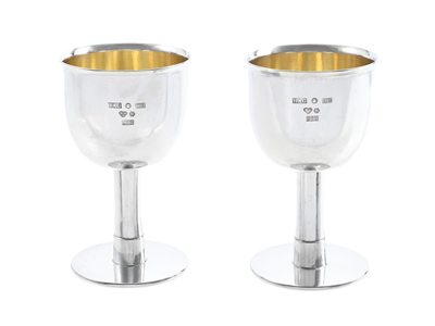 Silver, BIRGER HAGLUND, 2 st bägare