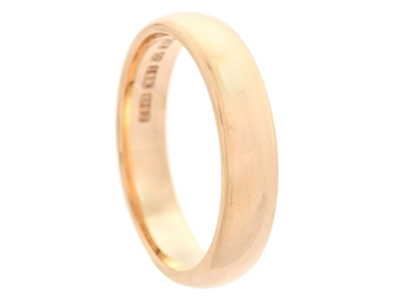 Smycken, SLÄT RING, 18K guld