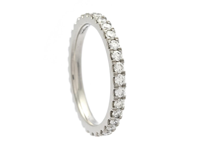 Smycken, HELALLIANSRING, platina