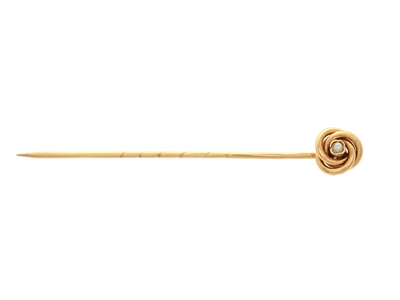 Smycken, BROSCH, 18K guld