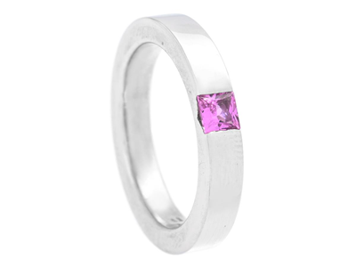 Smycken, RING, 18K vitguld