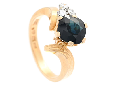 Smycken, RING, 18K guld