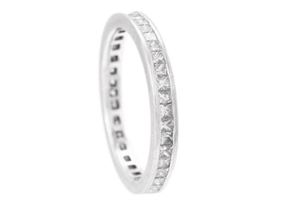 Smycken, HELALLIANSRING, platina